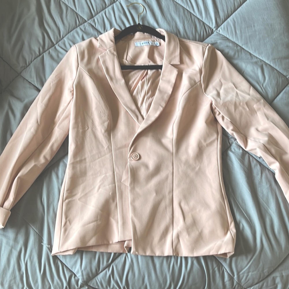Pink JustFab Blazer